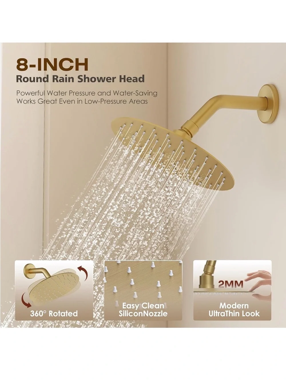 Shower faucet set